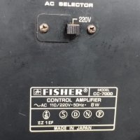 Fisher CC-7000 - стерео предусилвател, снимка 3 - Ресийвъри, усилватели, смесителни пултове - 42756383
