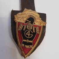 Пожарникарска френска значка, снимка 4 - Антикварни и старинни предмети - 33944538