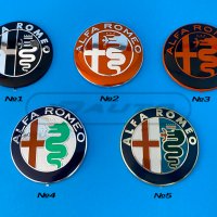 Емблема за Alfa Romeo / Алфа Ромео 147, 156, 159 капачки за джанти, снимка 1 - Аксесоари и консумативи - 34005323