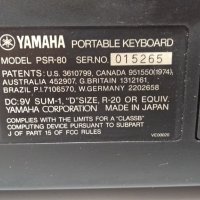 Синтезатор YAMAHA PSR-80, снимка 11 - Синтезатори - 34923243