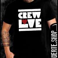 Тениска с щампа CREW LOVE, снимка 1 - Тениски - 36499260