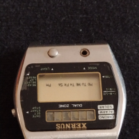Колекционерски електронен часовник XERNUS CHRONO, ALARM,SOLAR топ модел перфектен - 26819, снимка 7 - Антикварни и старинни предмети - 36555092