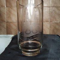 стъклена ваза, снимка 1 - Вази - 30214456