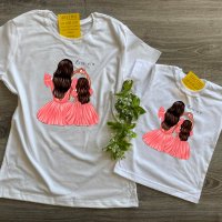 Еднакви тениски за майка и детенце , снимка 1 - Детски тениски и потници - 36820581