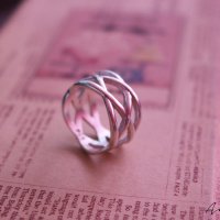 Сребърен пръстен модел R056, снимка 2 - Пръстени - 28854245