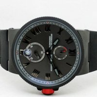  Мъжки луксозен часовник Ulysse Nardin Marine Chronometer Series “Blaktop”, снимка 2 - Мъжки - 32174543