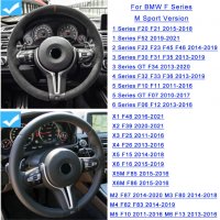 Копче бутон за волан BMW F series M sport, снимка 5 - Аксесоари и консумативи - 40208960