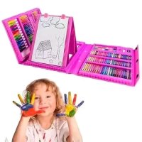 Детски комплект за рисуване в куфар с208 части , снимка 4 - Рисуване и оцветяване - 42434517