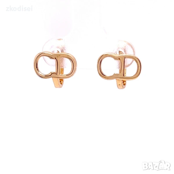 Златни обеци Christian Dior 1,70гр. 14кр. проба:585 модел:32280-6, снимка 1
