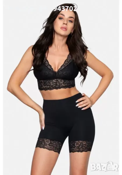 Къс дамски клин в черен цвят BBL188 Babell, снимка 1