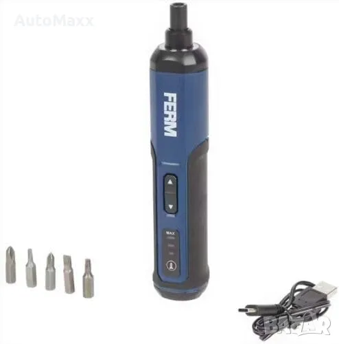 FERM Акумулаторен винтоверт Li-ion 4 V |USB-C , снимка 1