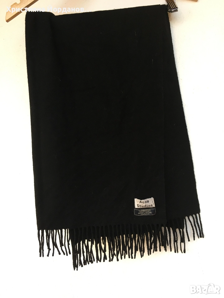 Acne Studios, 100% вълна голям шал, снимка 1