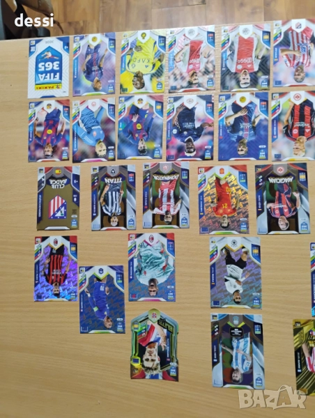 Колекционерски футболни карти-Topps/Panini(различни отбори), снимка 1