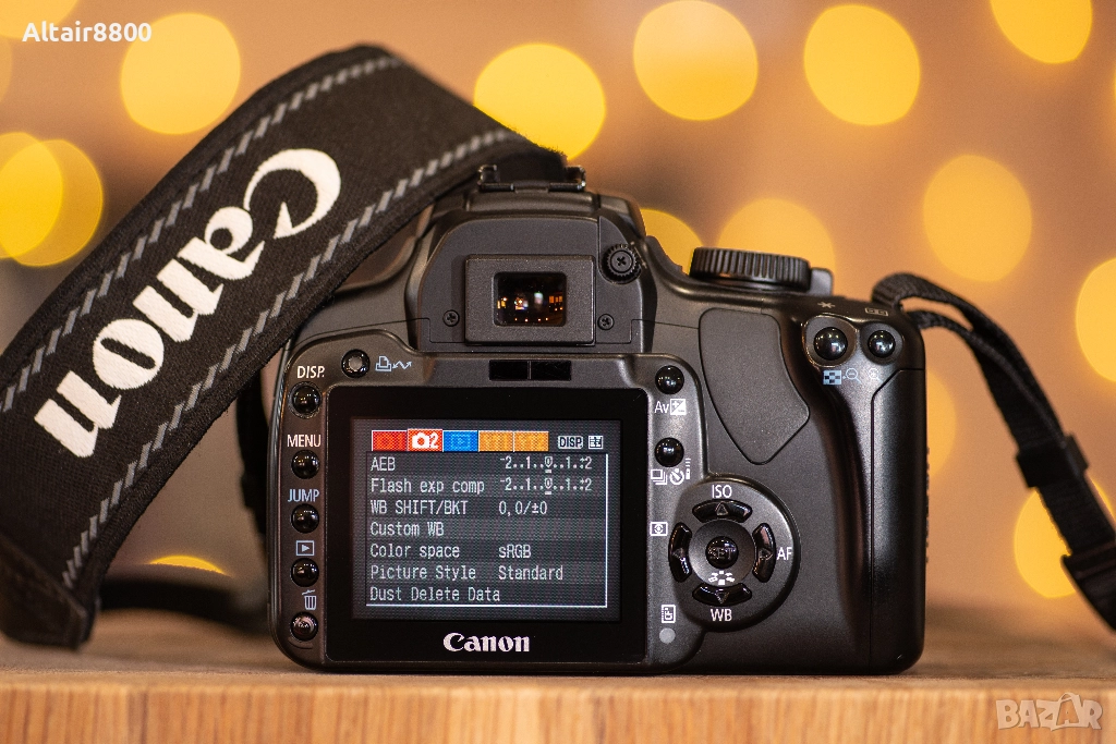 Canon 400D фотоапарат + два обектива и аксесоари Канон, снимка 1