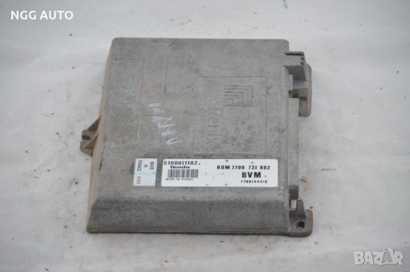 Компютър Двигател Bendix S100811102-B HOM 7700-731-802 BVM за Renault , снимка 1