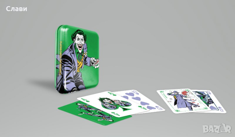 Карти за игра Joker Vintage метална кутия, снимка 1