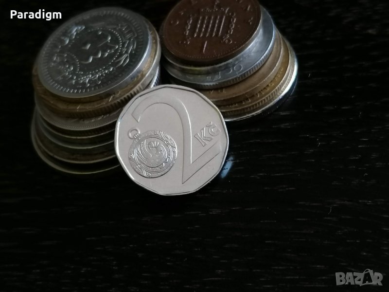 Монета - Чехия - 2 крони | 1993г., снимка 1