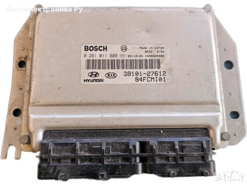 компютър на двигателя HYUNDAI MATRIX 0281011809 ,39101-27612, 3910127612, снимка 1