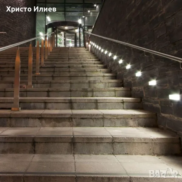 V-TAC LED Осветление за стъпала 6W IP54 Неутрално Бяла Светлина, снимка 1