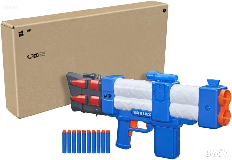 !PROMO!  Бластер Hasbro Nerf Roblox Arsenal Pulse Laser, с 10 патрона, снимка 1