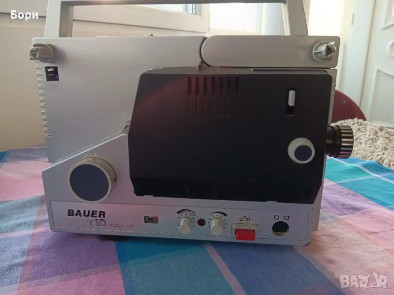 Прожекционен апарат 8мм филм/лента BAUER T16 sound, снимка 1