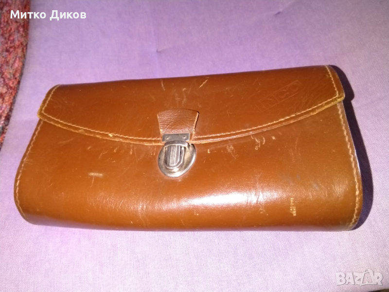 Чанта естествена кожа 215х115х58мм, снимка 1
