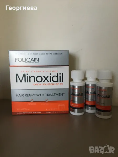 Minoxidil Foligain 5% - Миноксидил разтвор, снимка 1