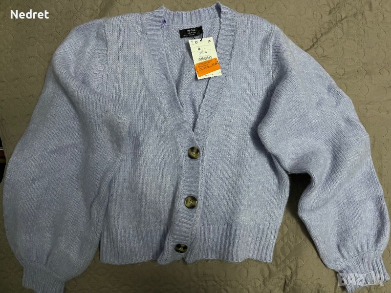 Bershka-> лилава дамска жилетка, снимка 1