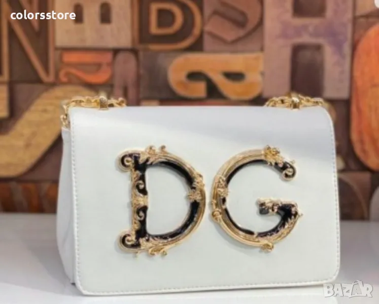 Луксозна бяла чанта Dolce&Gabbana-VL73D, снимка 1