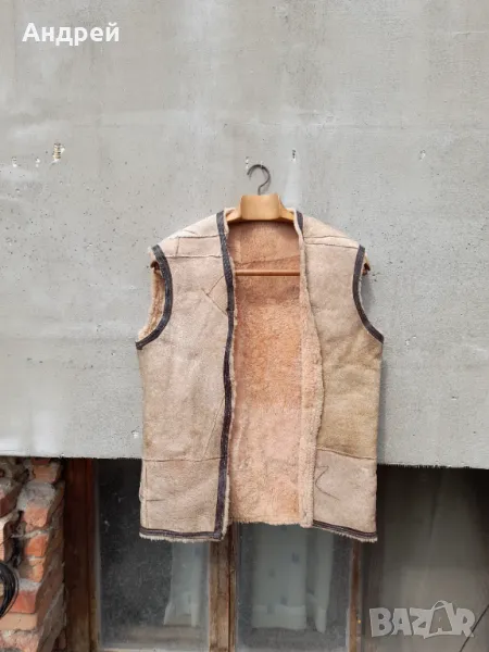 Стара кожена подплата от естествена кожа, снимка 1