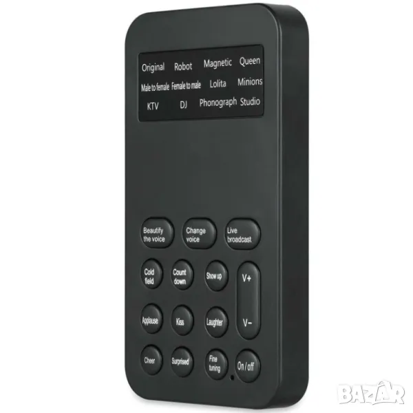Мултифункционален гласов модулатор, 12 типа глас, 8 звукови ефекта, снимка 1