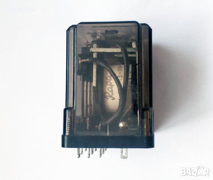 Продавам реле RAPA, 10A /250V, боб. 220 V АC, 4NO+4NC, 14-Pin, снимка 1