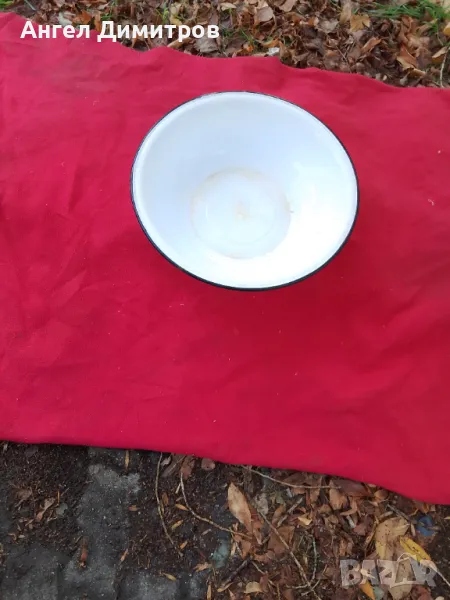 Соц метален леген 1959 г, снимка 1