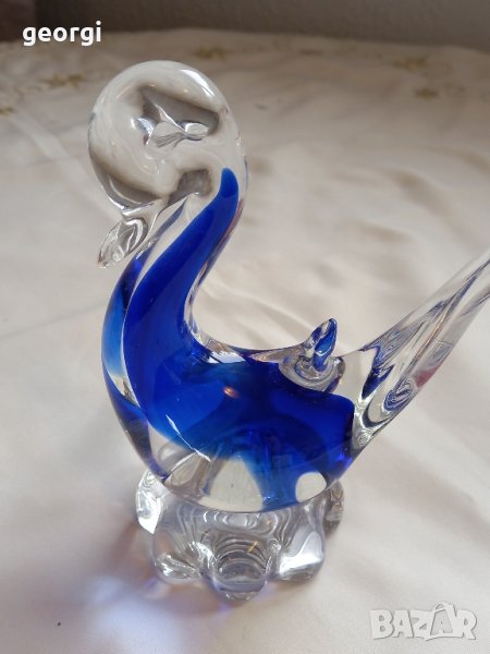 стъклена патица Murano   11/2, снимка 1