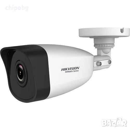Камера, HikVision HWI-B140H, Bullet Camera, IP 4 MP (2560x1440), 2.8 mm (100°), IR up to 30m, H.265+, снимка 1