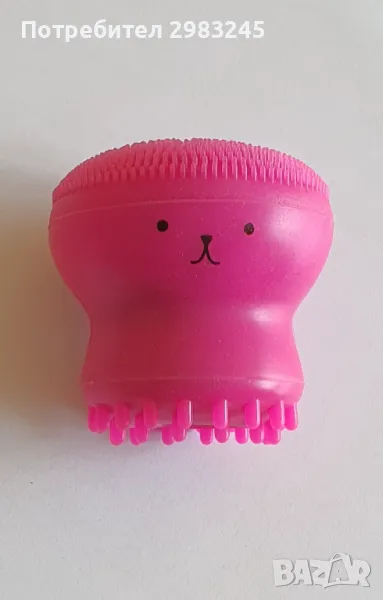 Силиконова четка за почистване и масаж на лицето, снимка 1