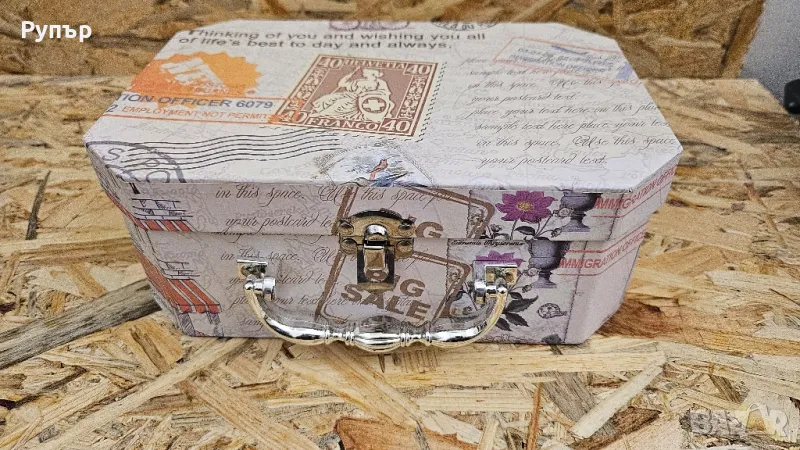 Винтидж кутия за бижута, снимка 1