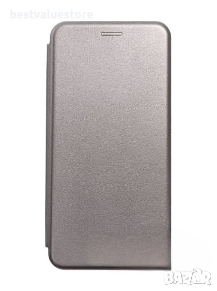 Самсунг Галакси Ес24 Плюс Калъф Тефтер Сив / Samsung Galaxy S24 Plus Book Elegance Grey Case, снимка 1