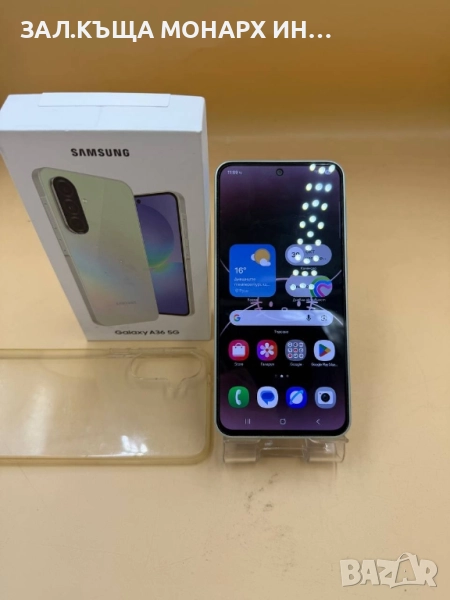 телефон Samsung Galaxy A36 5G / 128GB, 6GB RAM + калъф, снимка 1