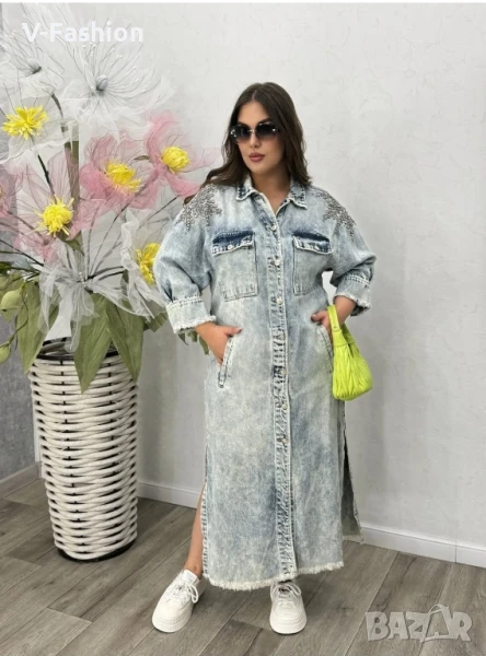 Дънкова рокля Dishe, снимка 1