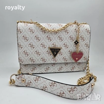 Guess Стилна Дамска Кожена Чанта , снимка 1