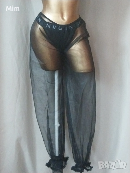 S/M Черен, прозрачен клин , снимка 1