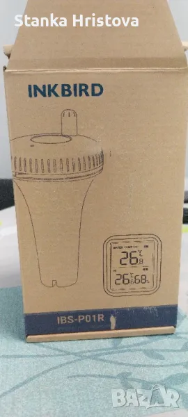 Сензорен безжичен термометър за басейн INKBIRD. , снимка 1