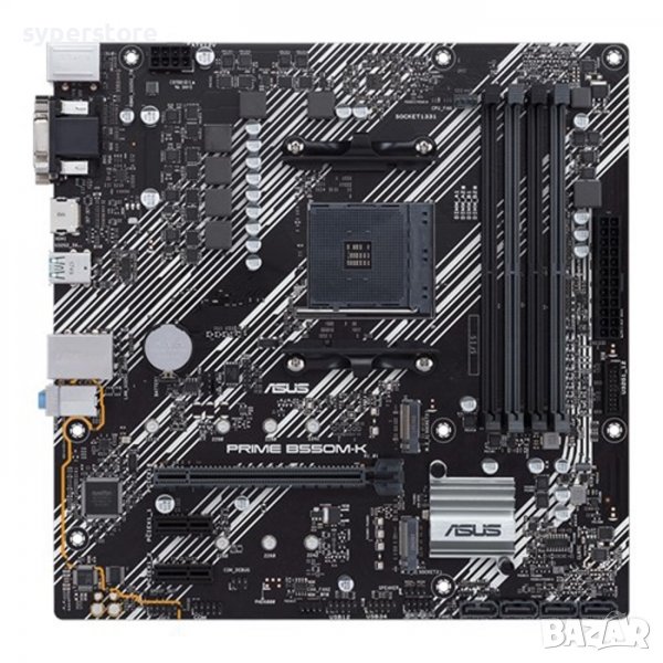 Дънна платка за компютър, ASUS PRIME B550M-K, SS300162, снимка 1