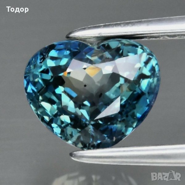 Сапфир със сертификат 1.56 карата, снимка 1