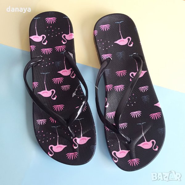 1702 Дамски джапанки Фламинго, снимка 1