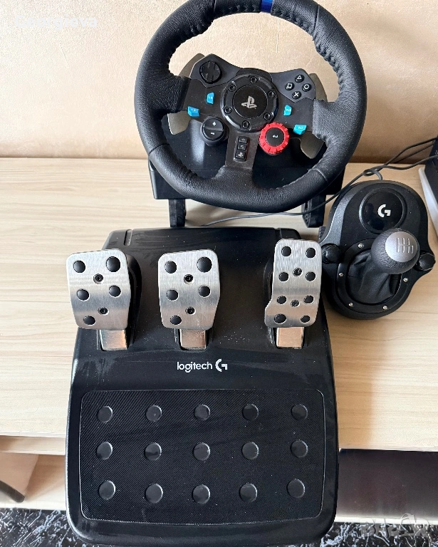 Волан Logitech G29 941-000112 И скоростен лост , снимка 1