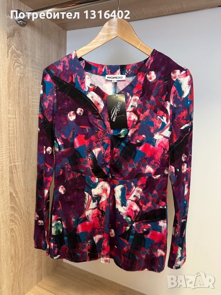 Нова дамска блуза “Bordo”, размер S/M, снимка 1