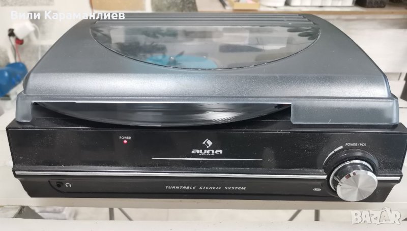 AUNA ГРАМОФОН СТЕРО, С ВГРАДЕН УСИЛВАТЕЛ, снимка 1