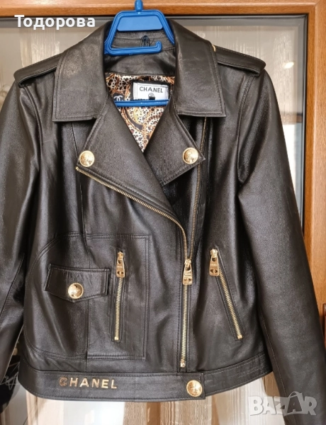 Ново яке Chanel естествена кожа , снимка 1